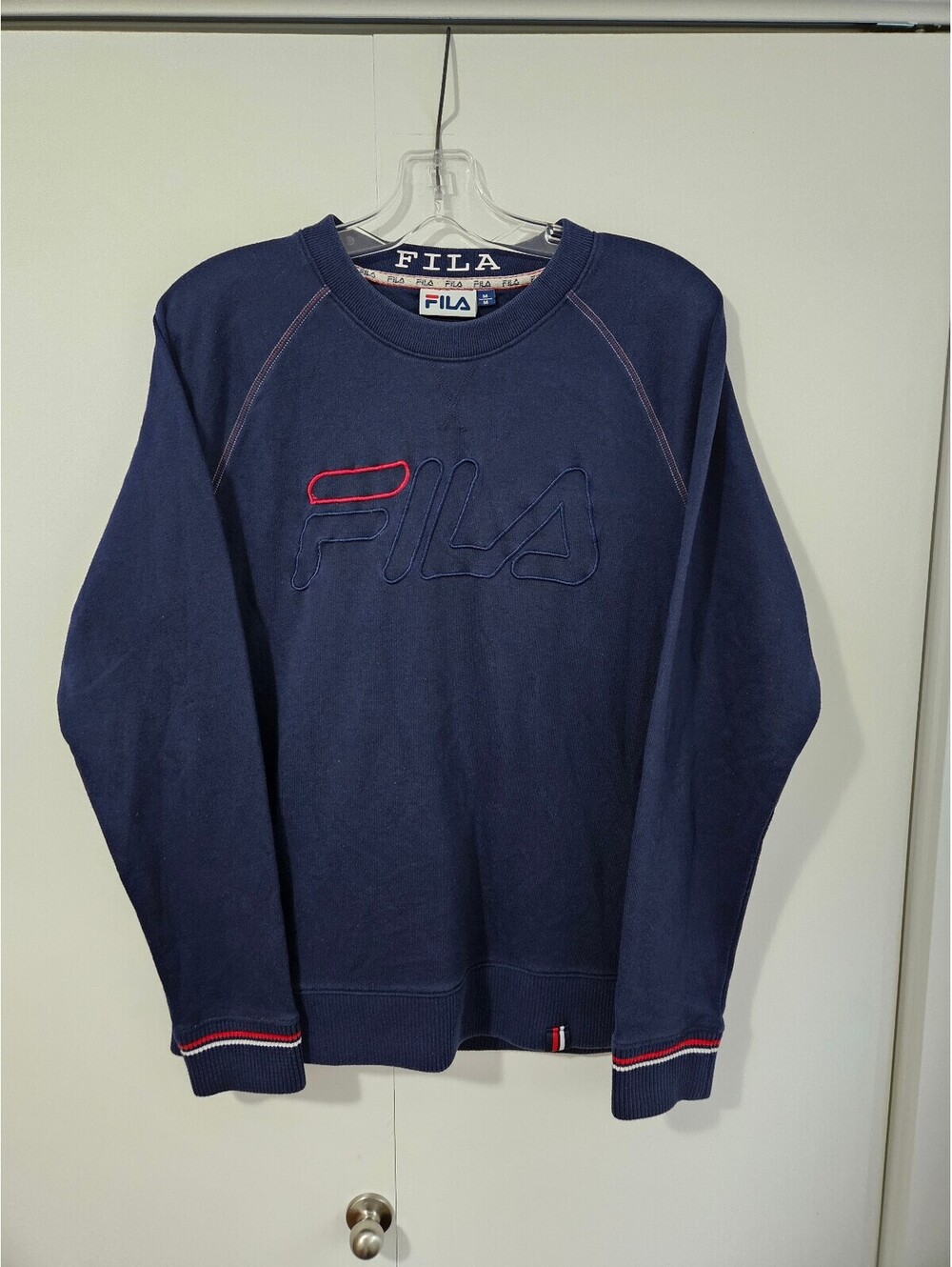 FILA navy long sleeve sweatshirt